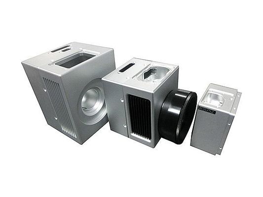 kualitas  Precision Anodized CNC Aluminum Parts Silver CNC Machining Service pabrik