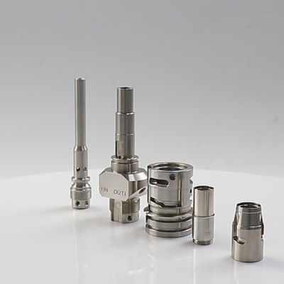 Hardness Machined Aluminium Turned Parts Modul Laser Anodizing