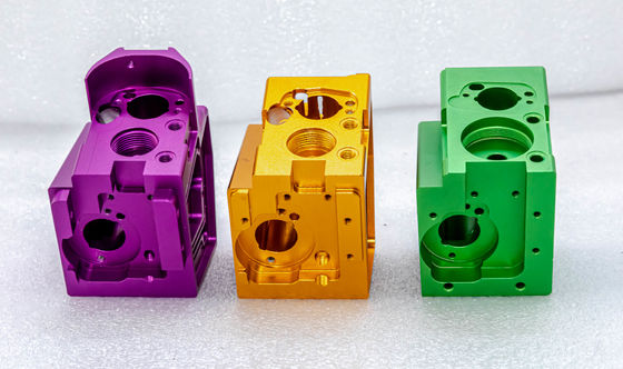 Harden Pabrikasi Bagian Logam Kustom Anodizing Aluminium Alloy Bagian Mesin CNC