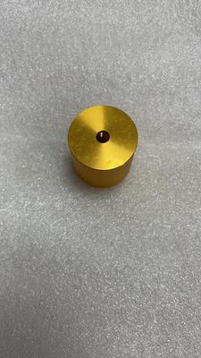 Disesuaikan Tembaga / Emas Plating Bagian Shell CNC Memoles Pemrosesan Permukaan