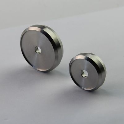 Penutup Aluminium Turning CNC Disesuaikan CNC Turned Parts Anodizing