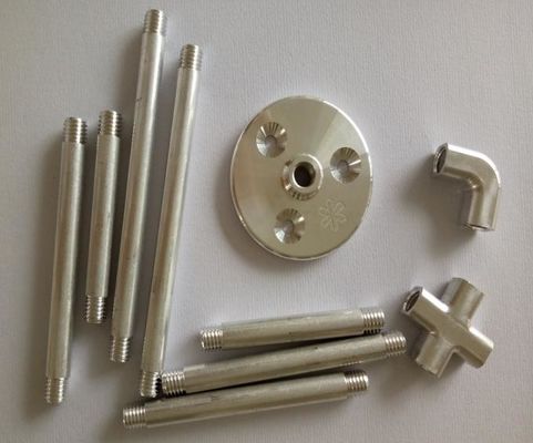 Bagian CNC Aluminium Kustom Tahan Lama Kekerasan Bagian Aluminium Custom Made