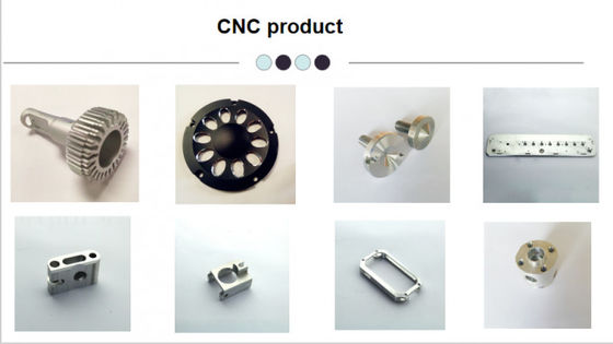 Perangkat Keras CNC Turning Parts Sandblasted Anodized CNC Turned Component