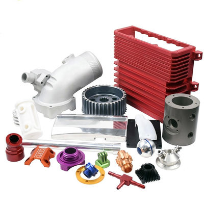 Pemrosesan Cepat CNC Turned Parts OEM / ODM CNC Machine Custom Parts