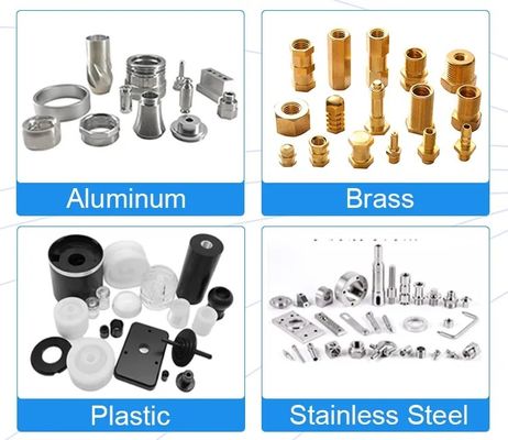 Bagian CNC Aluminium Kustom Tahan Lama Kekerasan Bagian Aluminium Custom Made