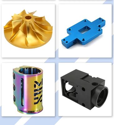 Aluminium CNC Machining Parts Anodizing Polishing Plating Surface Finish
