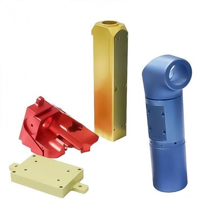 CNC Aluminium Rapid Prototype Machining Dengan Lukisan Sandblast Electroplating