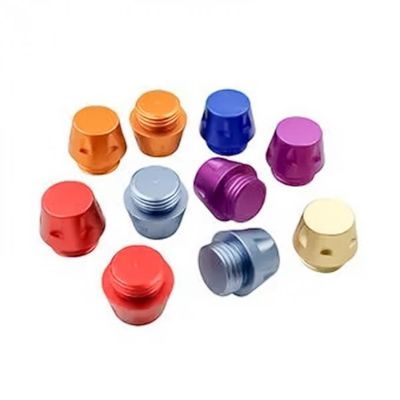 CNC Aluminium Rapid Prototype Machining Dengan Lukisan Sandblast Electroplating