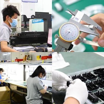 Memperkeras Bagian Baja Tahan Karat CNC Kustom Pemesinan Lapisan Serbuk
