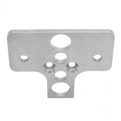 Bagian Pemotongan Laser Aluminium ODM Bagian Mesin Presisi CNC Anodized