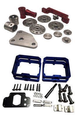 Jasa CNC Aluminium Kekerasan Dengan Electroplating Sandblast