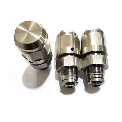 Suku Cadang Penerbangan Stainless Steel CNC Disesuaikan Mengeras Presisi Tinggi